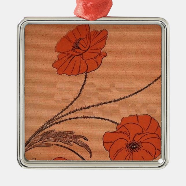 Ornamento de flores silvestres (Frente)