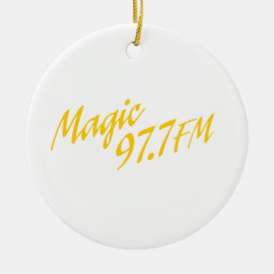 Ornamento de FM de la magia 97,7