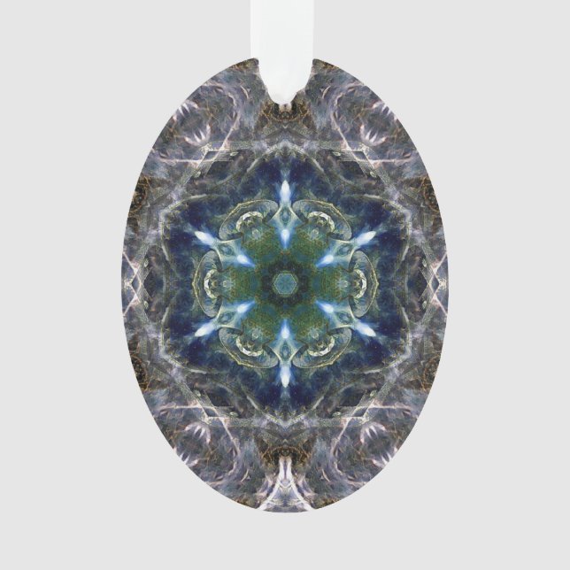 Ornamento de Folk Mandala (Anverso)