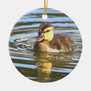 Ornamento de foto del Pato del Bebé