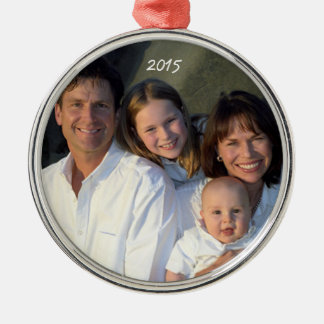 Ornamento de fotografía de la familia Navidades Me