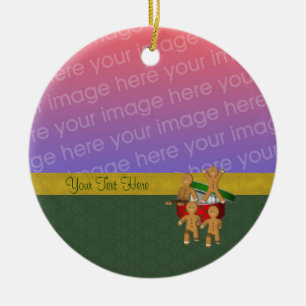 Ornamento de fotos de festividad para hombres de g