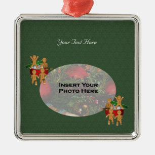 Ornamento de fotos de festividad para hombres de j