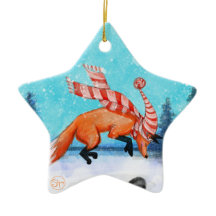 Ornamento de Fox de Jumping