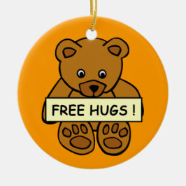 Ornamento de Free Hugs Teddy
