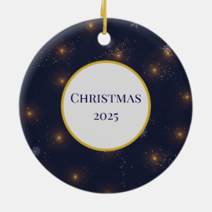 Ornamento de Frosty Pearl Navidades 2025