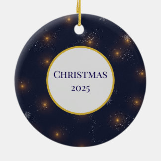 Ornamento de Frosty Pearl Navidades 2025