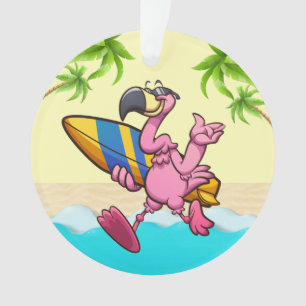 Ornamento de Fun Flamingos