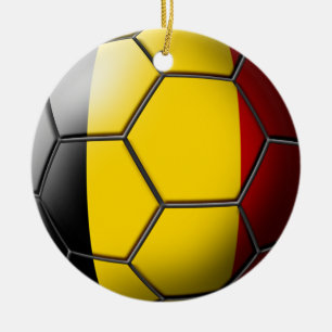 Ornamento de fútbol de Bélgica