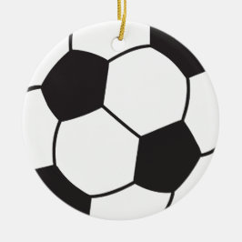 Ornamento de fútbol personalizado para regalo de e