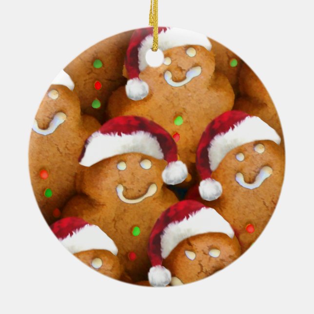 Ornamento de galletas de pan de jengibre (Atrás)