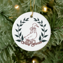 Ornamento de gallina