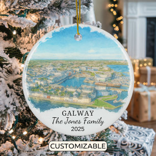 Ornamento de Galway personalizado, Irlanda
