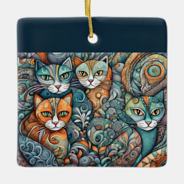 ornamento de gatos tranquilizantes (Anverso)