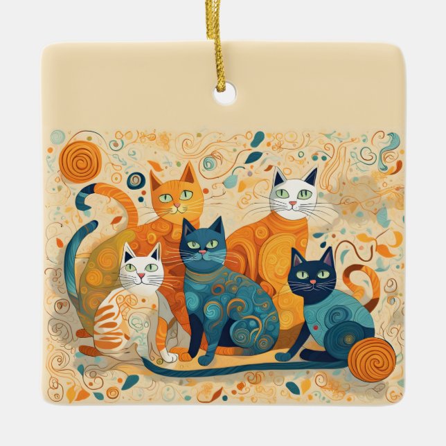 ornamento de gatos tranquilizantes (Anverso)