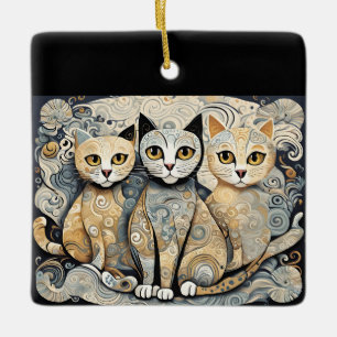 ornamento de gatos tranquilizantes