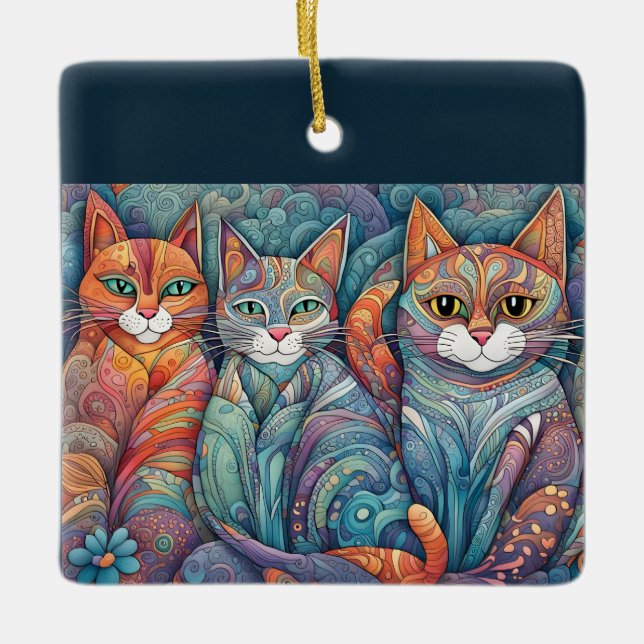 ornamento de gatos tranquilizantes (Anverso)