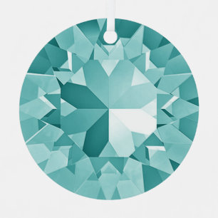 Ornamento de Gema Turquesa