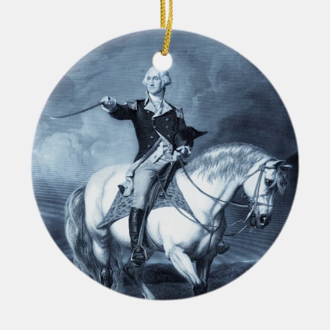 Ornamento de George Washington Salute (Frente)