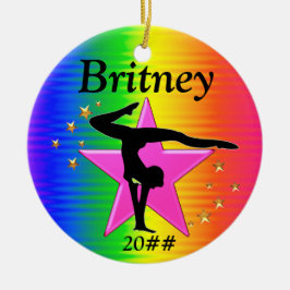 ORNAMENTO DE GIMNASTICA PERSONALIZADA INCREÍBLE