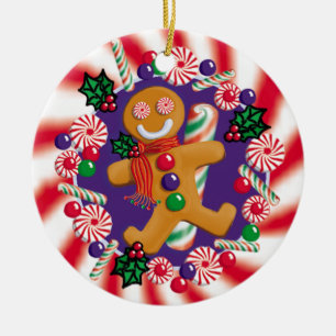 ORNAMENTO DE GINGERBREAD-CANDY