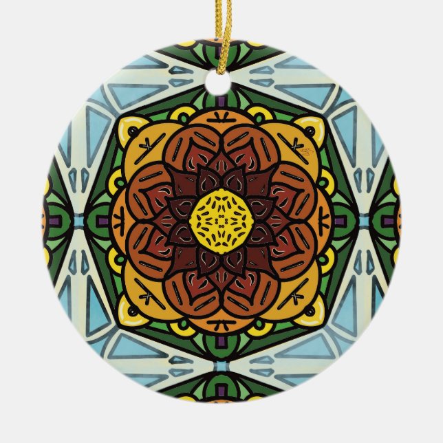 Ornamento de girasol (Frente)