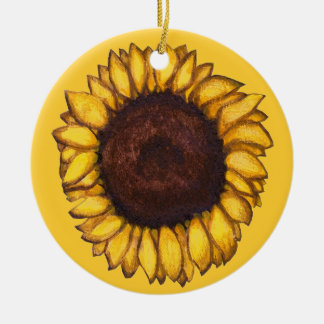 Ornamento de girasol Hermosa Decoración De Flor Am