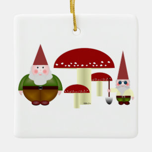 Ornamento de Gnomes Garden