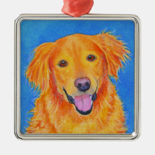 Ornamento de Golden Retriever - "Sydney"