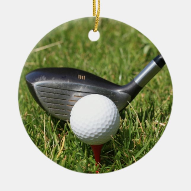 Ornamento de golf (Frente)