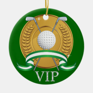 Ornamento de golf VIP #1 - SRF