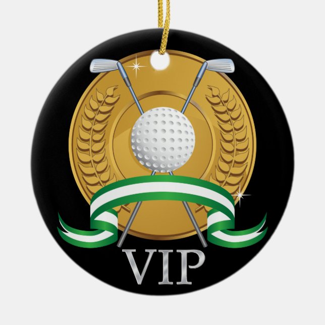 Ornamento de golf VIP #2 - SRF (Frente)