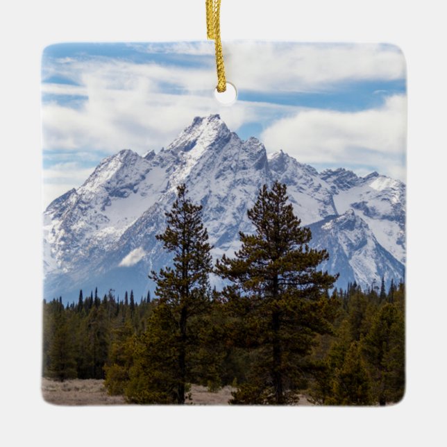 Ornamento de Grand Tetons (Anverso)