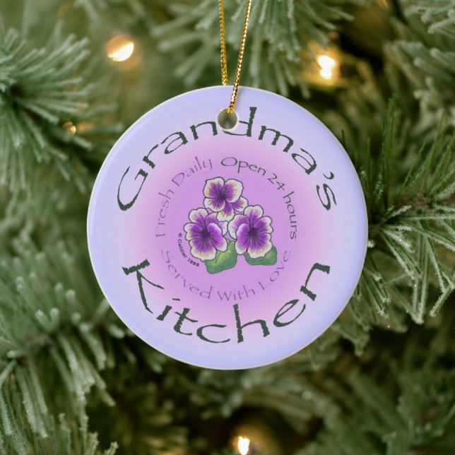 Ornamento de Grandma Kitchen (Árbol)