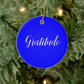 Ornamento de gratitud