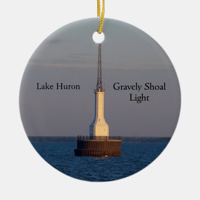 Ornamento de Gravely Shoal Light (Frente)