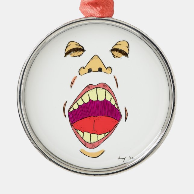 Ornamento de "gritos" (Frente)