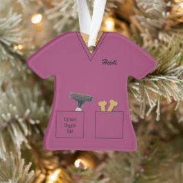 Ornamento de Groomer Veterinary Assistant