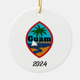 Ornamento de Guam Seal 2024