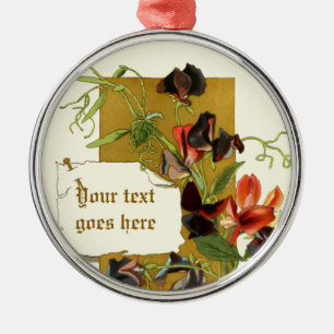 Ornamento de guisante de guisante rojo