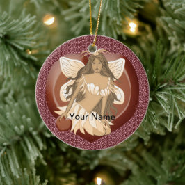 Ornamento de hadas de personalizado de chocolate