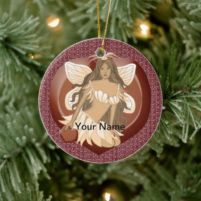 Ornamento de hadas de personalizado de chocolate (Árbol)