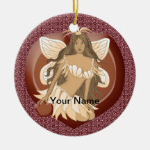 Ornamento de hadas de personalizado de chocolate