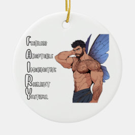 Ornamento de hadas macho - FERIA Acróstica