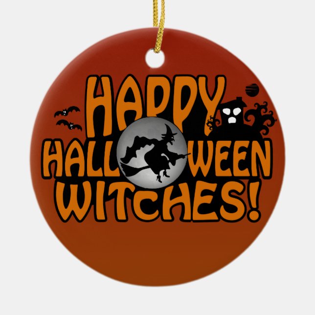 Ornamento de Halloween (Frente)
