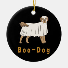 Ornamento de Halloween "A Boo-Dog" para mamá perro