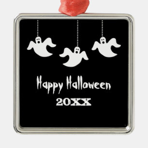 Ornamento de Halloween de fantasmas colgantes, neg