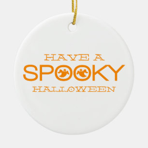 Ornamento de Halloween de la tipografía espumosa