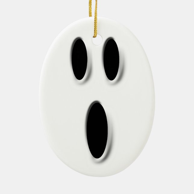 Ornamento de Halloween fantasma (Atrás)
