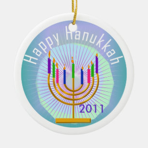 Ornamento de Hanukkah Keepsake feliz